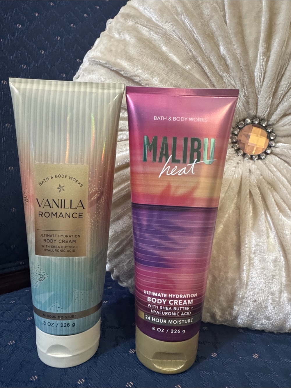 Bath & Body Works Malibu Heat and Vanilla Romance UltHydration Body Cream